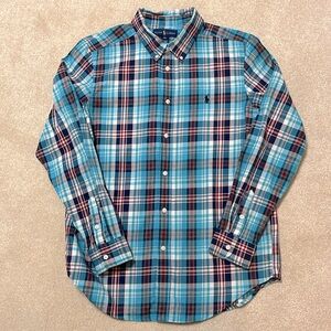 NWOT Boys Button Down Ralph Lauren Dress Shirt